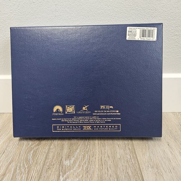 Titanic 1997 Collector's Edition Box Set VHS New Sealed THX Digitally Mastered - Picture 2 of 7